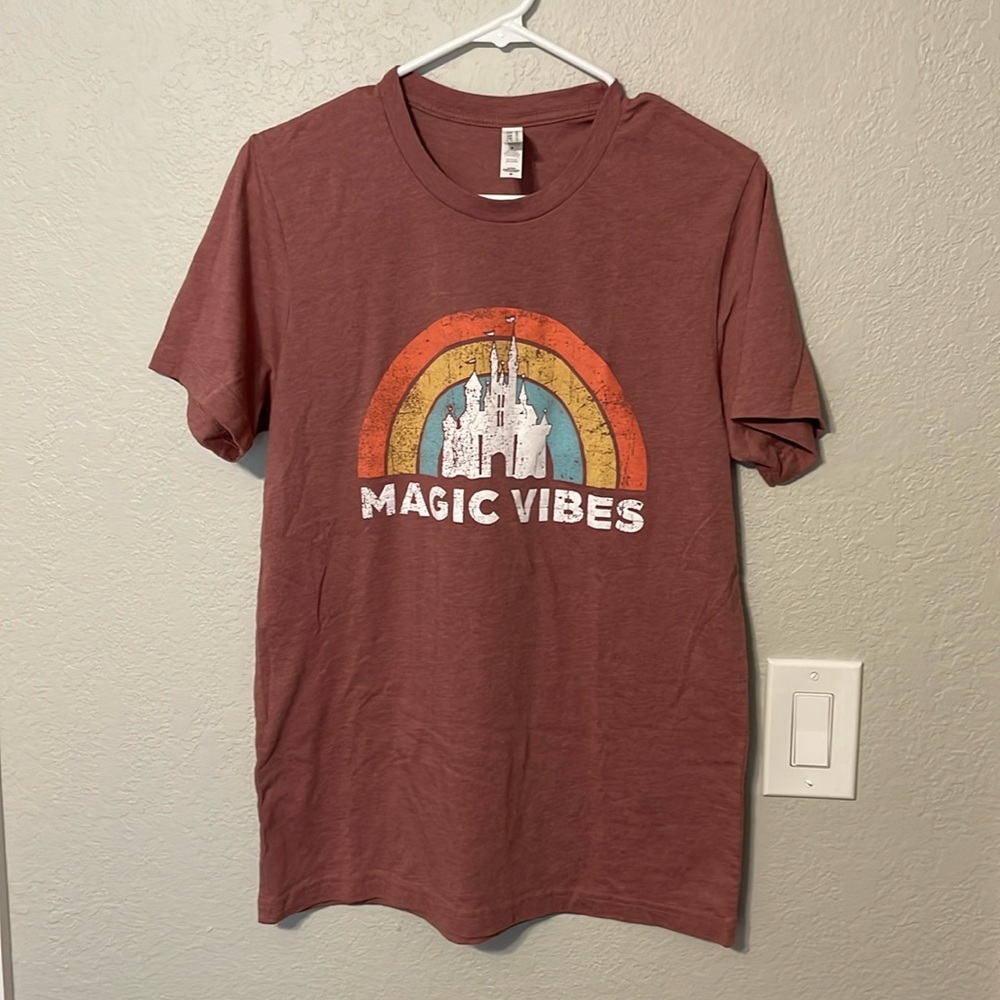 Bella+Canvas “Magic Vibes” 🌈🏰 Disney Parks Tee - Picture 3 of 6